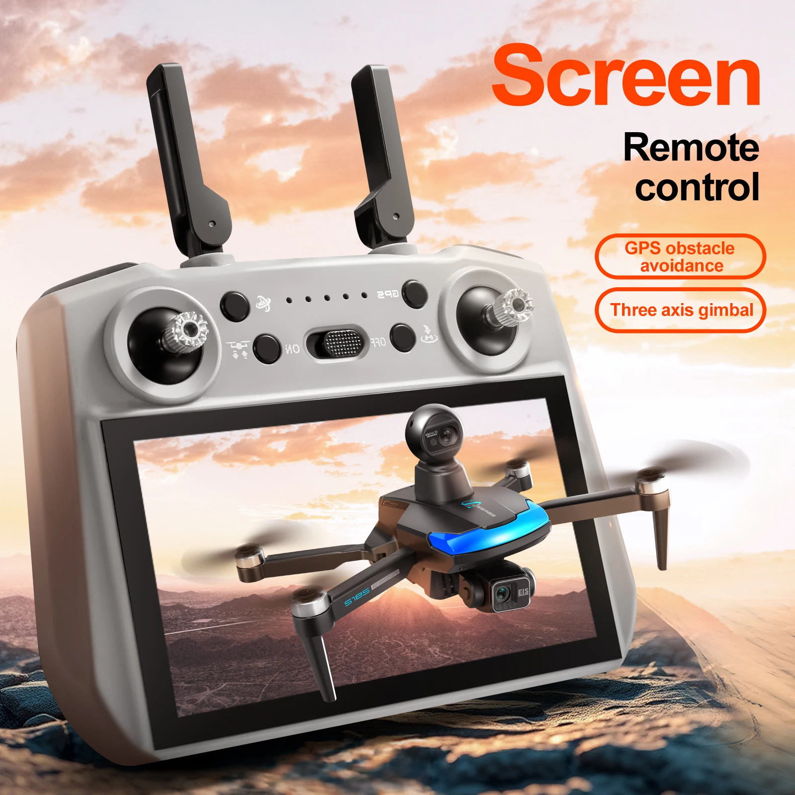 S185 Professional Drone 2.7K H - Drone Multispectral 评论和价格