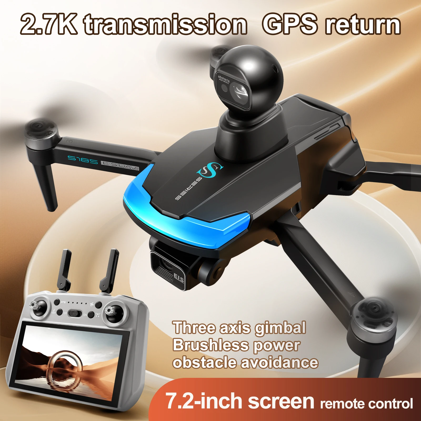 S185 Professional Drone 2.7K H - Drone Multispectral 评论和价格