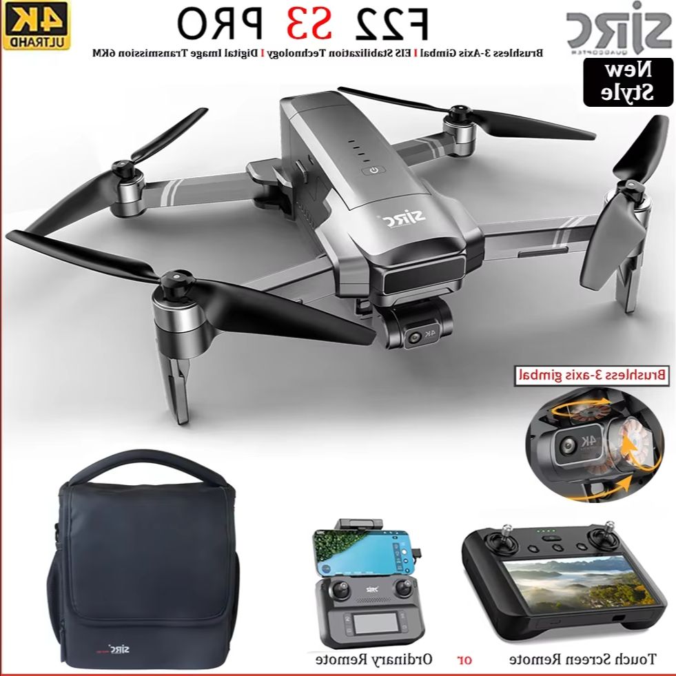 SJRC F22 S3 pro Foldable RC Qu - Drone Multispectral 评论和价格