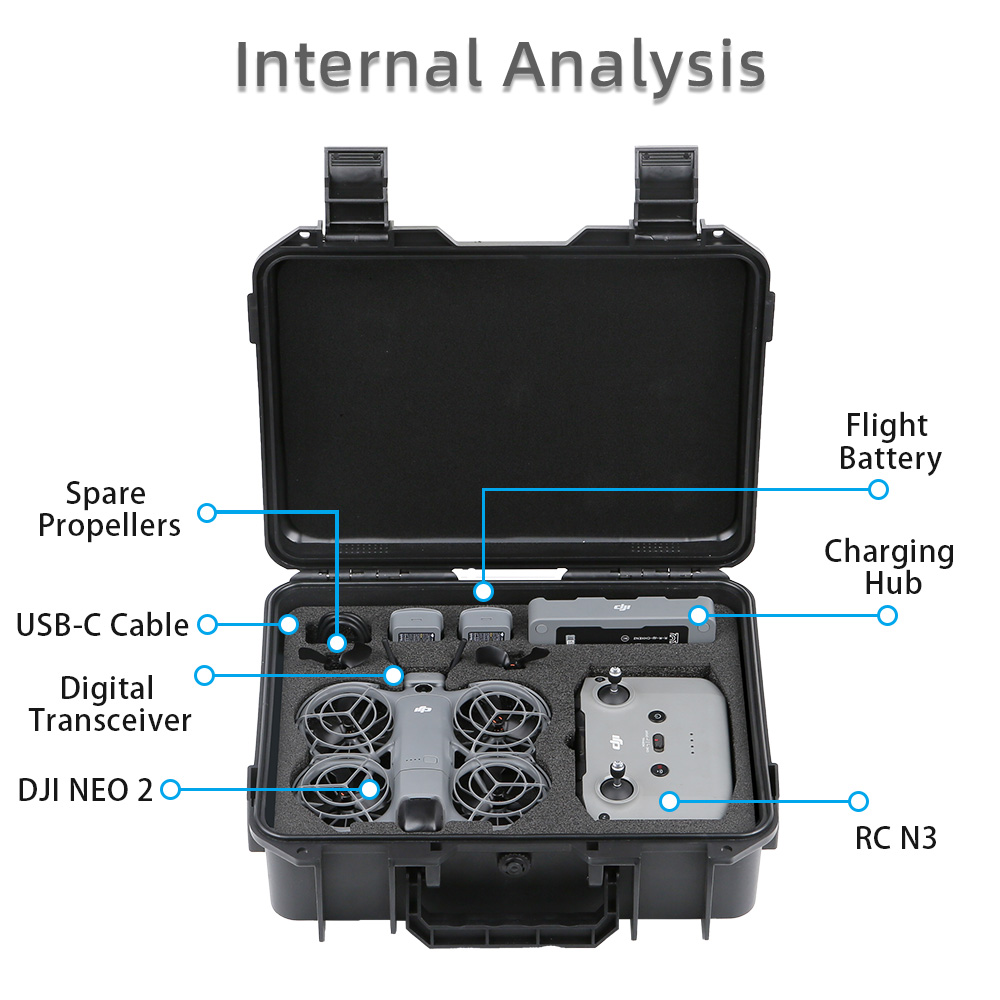 For DJI NEO 2 Case Bag Explosi - Drone Lidar 评论和价格