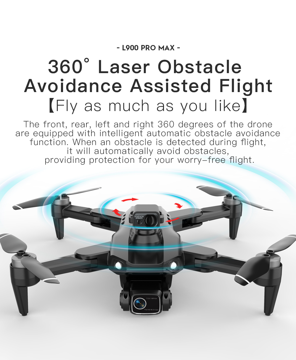 LYZRC L900 PRO MAX Laser obsta - Drone Surveying 评论和价格